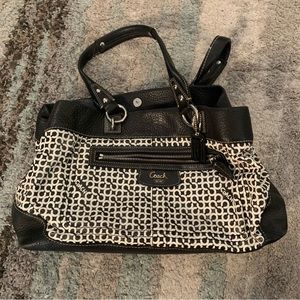 Coach Pop Art Print Handbag